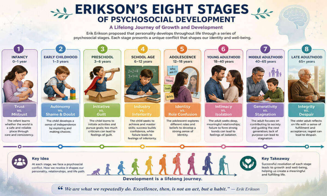 Erikson’s Eight Stages of Psychosocial Development - Meta Psychological ...