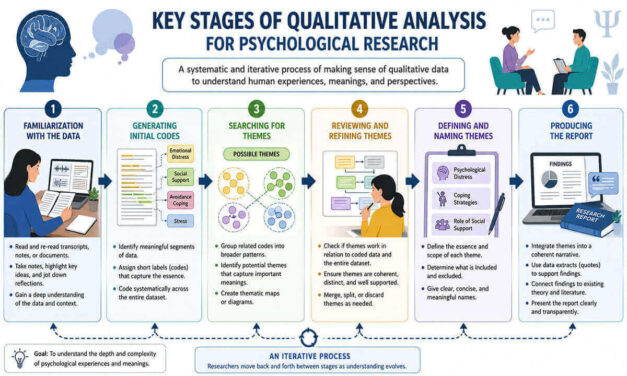 Key Stages of Qualitative Analysis for Psychological Research
