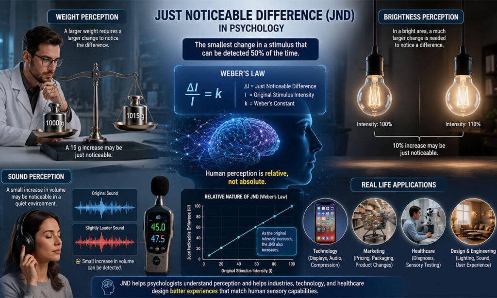 Just Noticeable Difference (JND) in Psychology - Meta Psychological ...