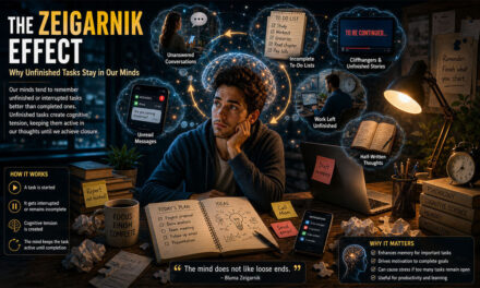 The Zeigarnik Effect: Why Unfinished Tasks Stay in Our Minds